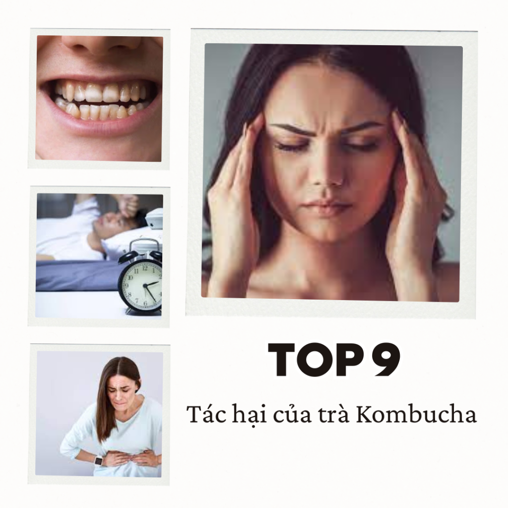 Top 9 tác hại của trà Kombucha