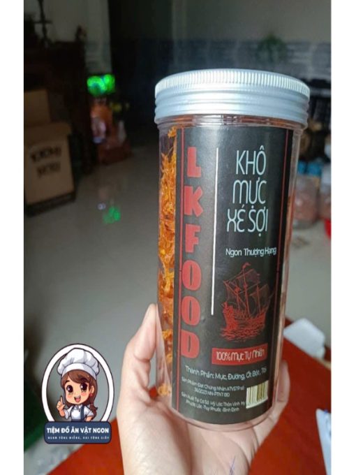 Khô mực xé sợi